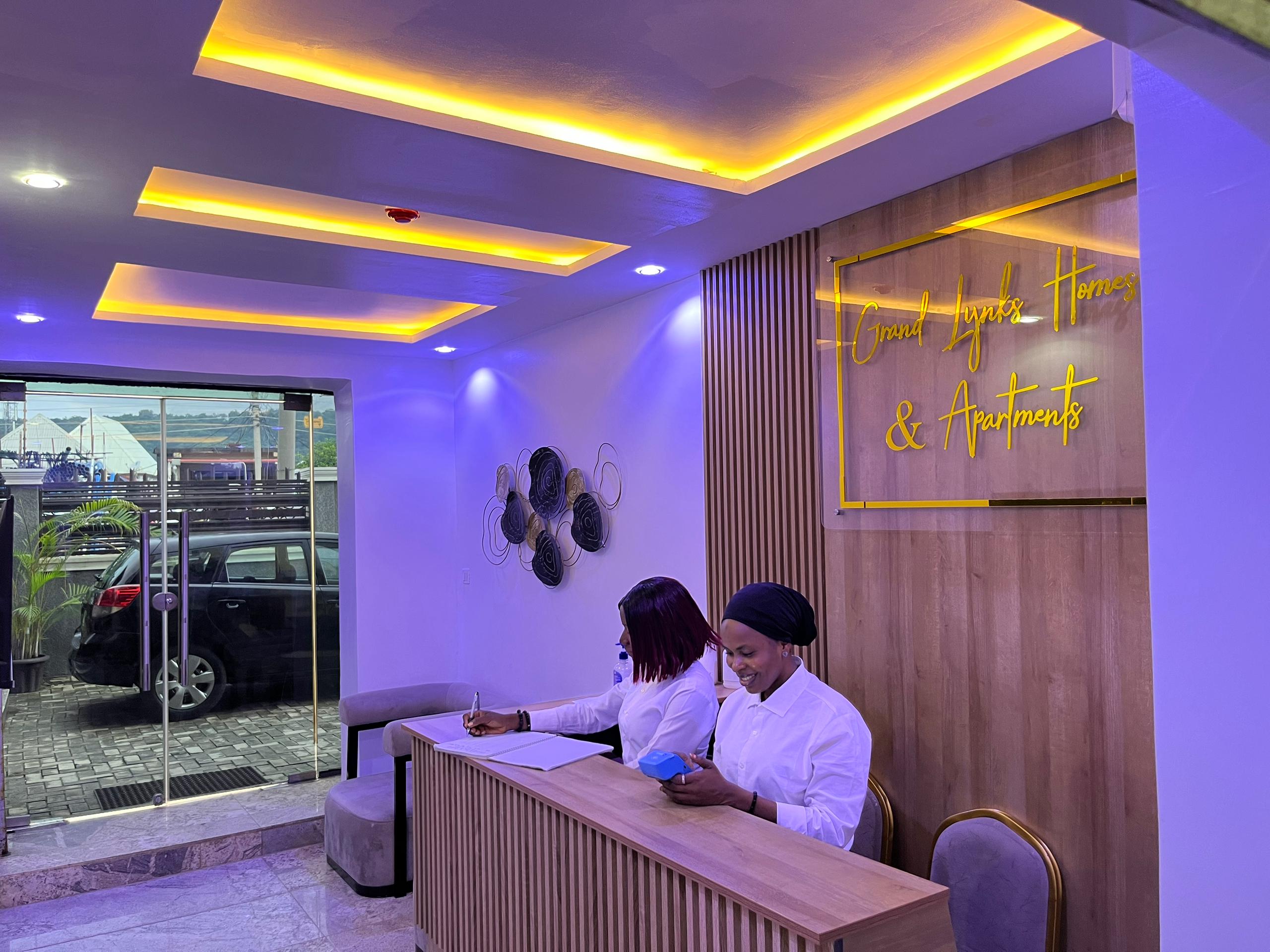 Smiling staff at Grand Lynks